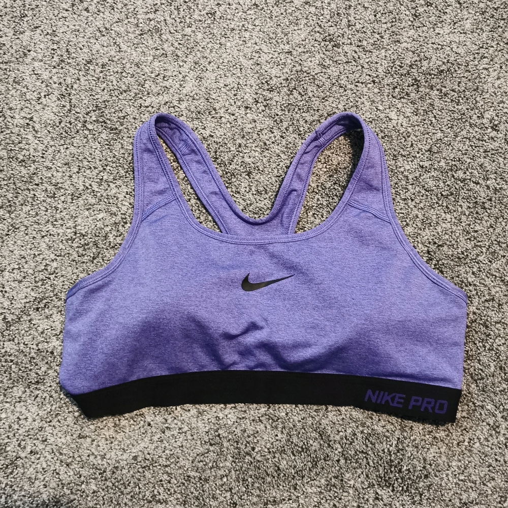 Nike Pro Sports Bra Top Size Large